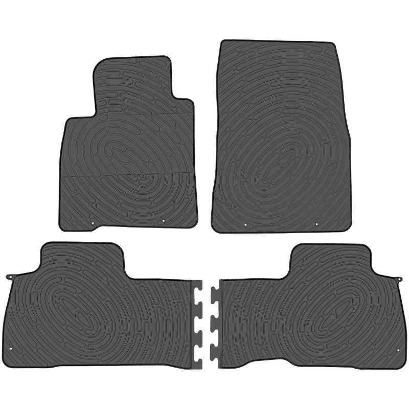 Toyota Land Cruiser 200 V8 2008- Guminiai kilimėliai DOMA 215254