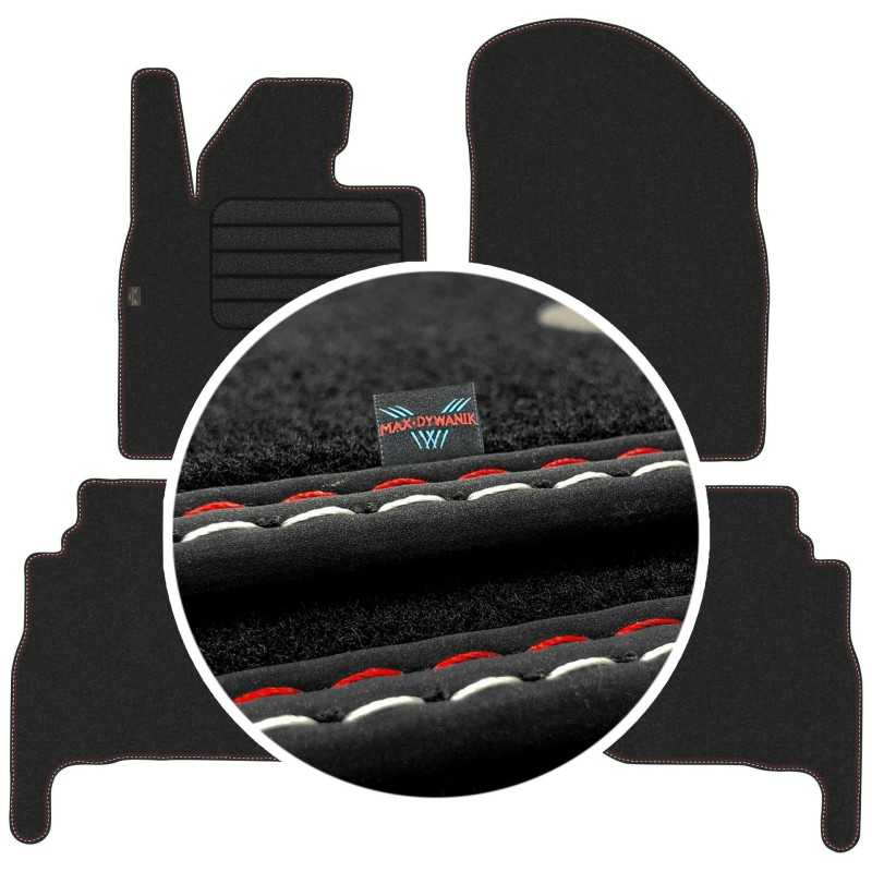 Toyota Land Cruiser J200 FL 2015- Veliūriniai kilimėliai MAX-DYWANIK