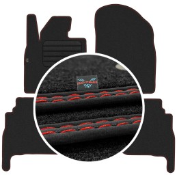 Toyota Land Cruiser J200 FL 2015- Veliūriniai kilimėliai MAX-DYWANIK