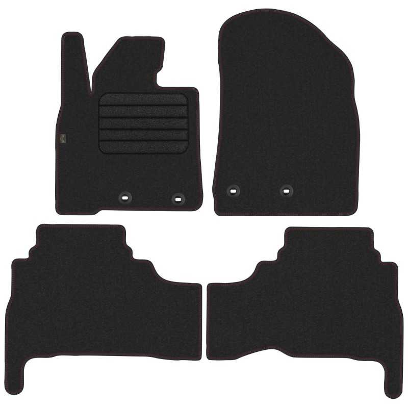 Toyota Land Cruiser J200 FL 2015- Veliūriniai kilimėliai MAX-DYWANIK