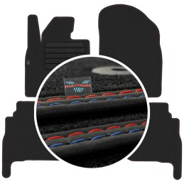 Toyota Land Cruiser J200 FL 2015- Veliūriniai kilimėliai MAX-DYWANIK