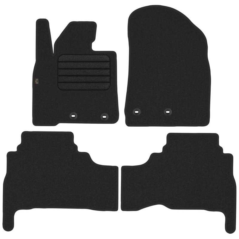 Toyota Land Cruiser J200 FL 2015- Veliūriniai kilimėliai MAX-DYWANIK