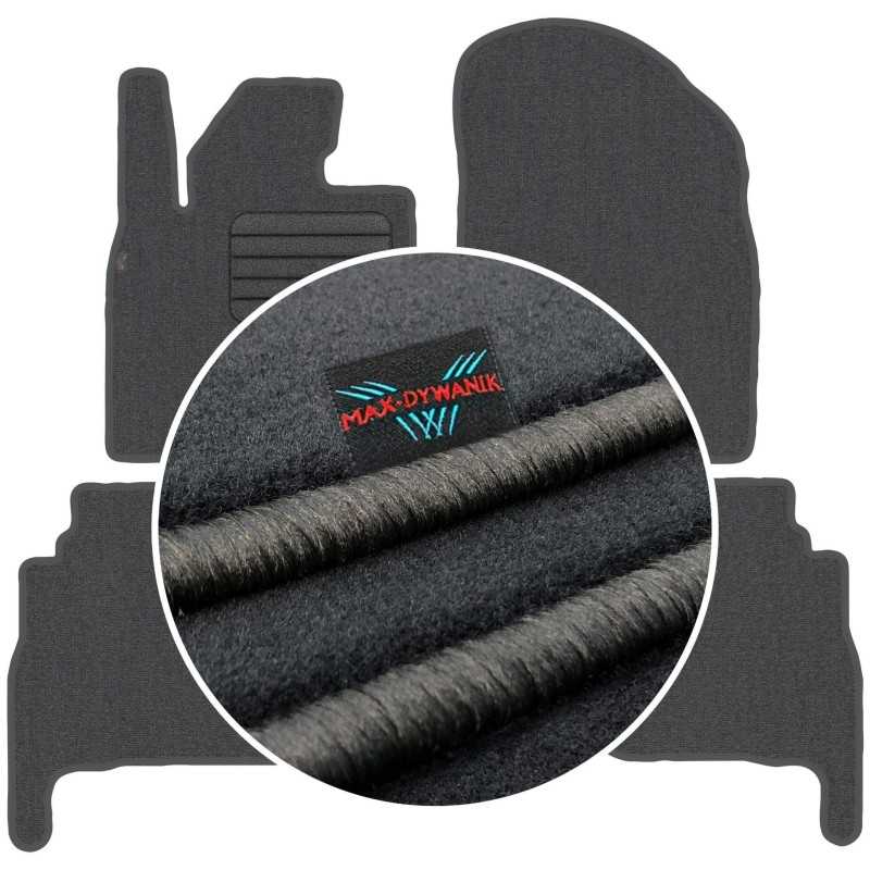 Toyota Land Cruiser J200 FL 2015- Veliūriniai kilimėliai MAX-DYWANIK