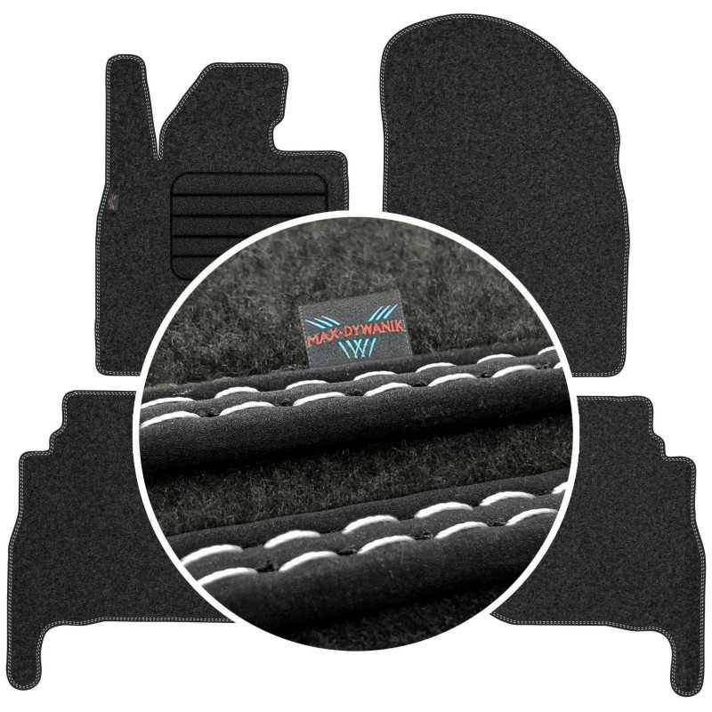 Toyota Land Cruiser J200 FL 2015- Veliūriniai kilimėliai MAX-DYWANIK