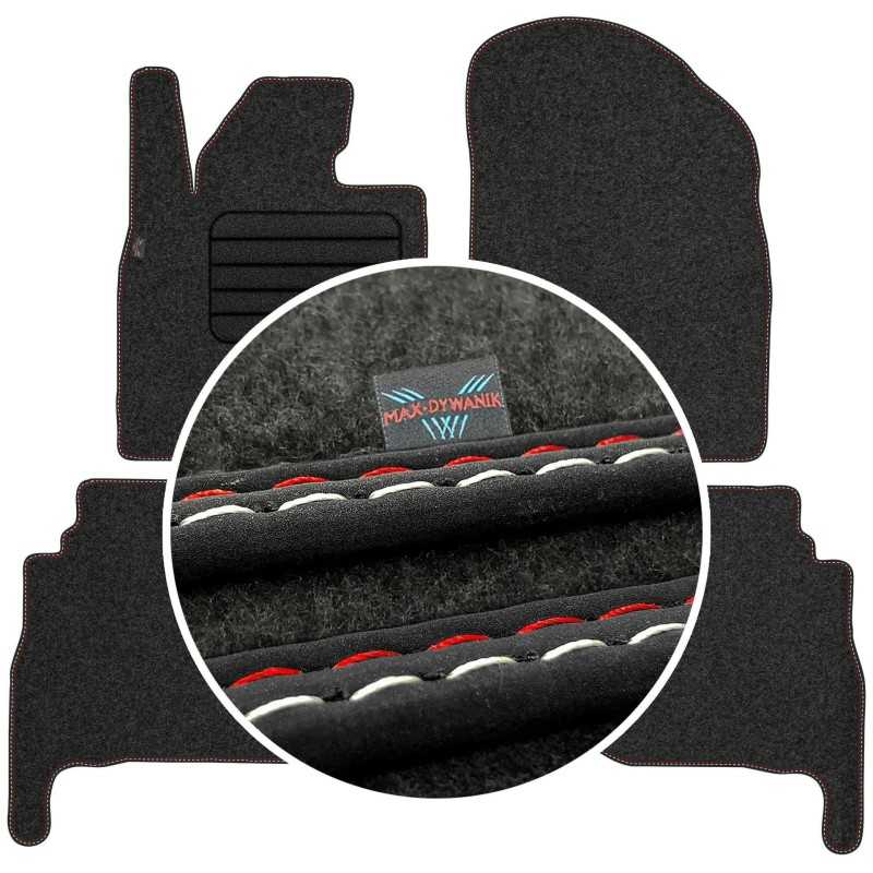 Toyota Land Cruiser J200 FL 2015- Veliūriniai kilimėliai MAX-DYWANIK