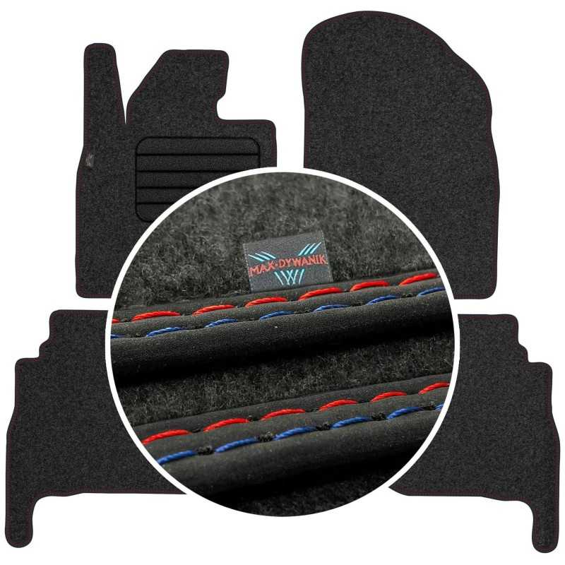 Toyota Land Cruiser J200 FL 2015- Veliūriniai kilimėliai MAX-DYWANIK