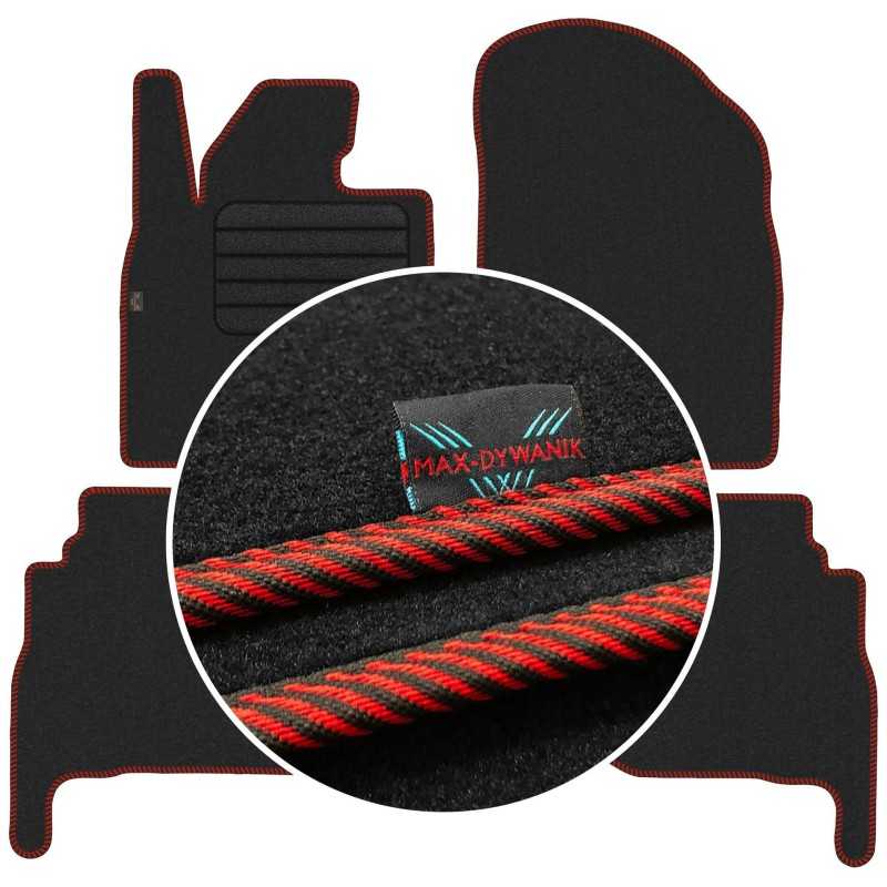 Toyota Land Cruiser J200 FL 2015- Veliūriniai kilimėliai MAX-DYWANIK