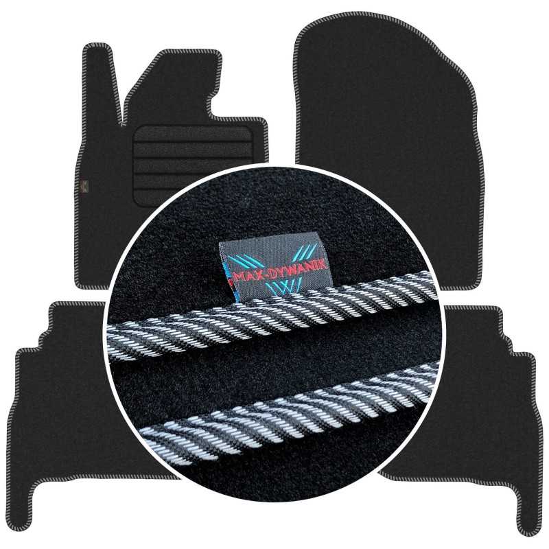 Toyota Land Cruiser J200 FL 2015- Veliūriniai kilimėliai MAX-DYWANIK