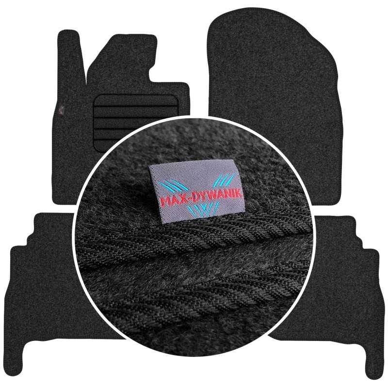 Toyota Land Cruiser J200 FL 2015- Veliūriniai kilimėliai MAX-DYWANIK