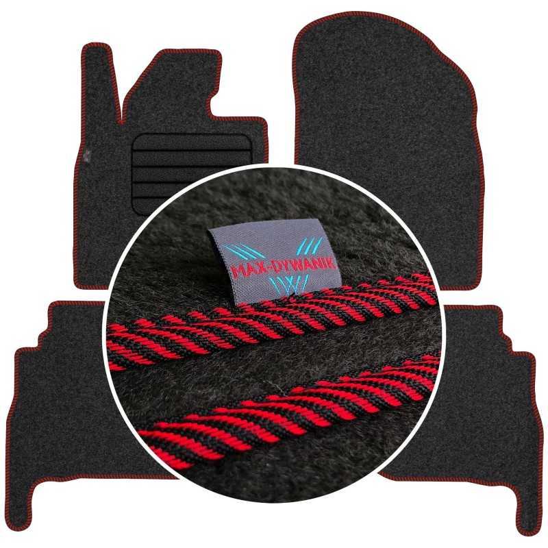 Toyota Land Cruiser J200 FL 2015- Veliūriniai kilimėliai MAX-DYWANIK