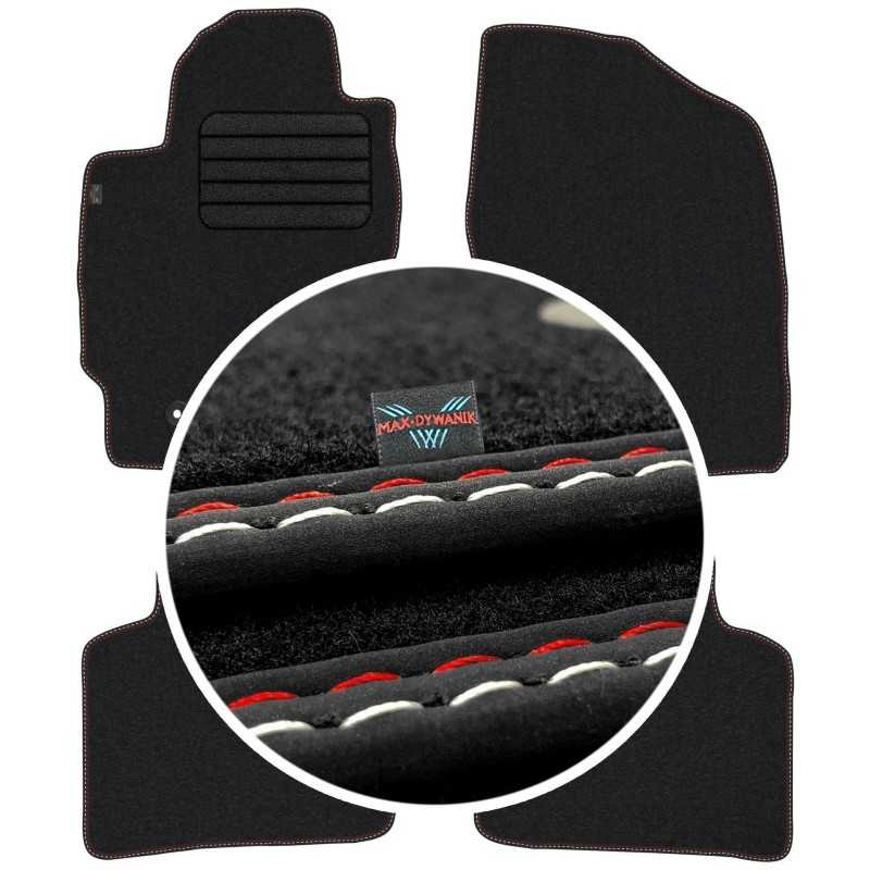 Toyota Prius II 2003-2009 Veliūriniai kilimėliai MAX-DYWANIK