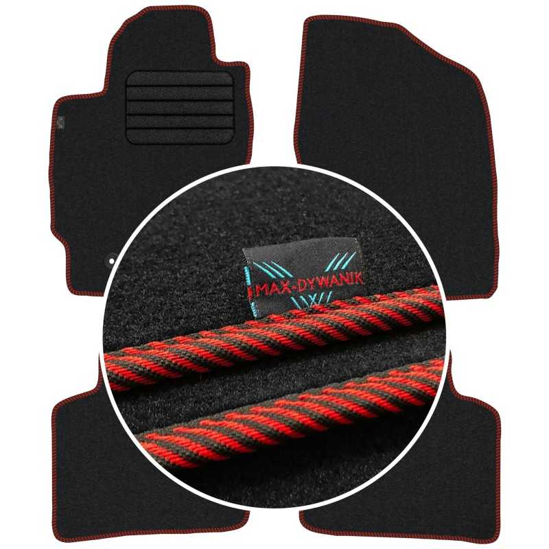 Toyota Prius II 2003-2009 Veliūriniai kilimėliai MAX-DYWANIK