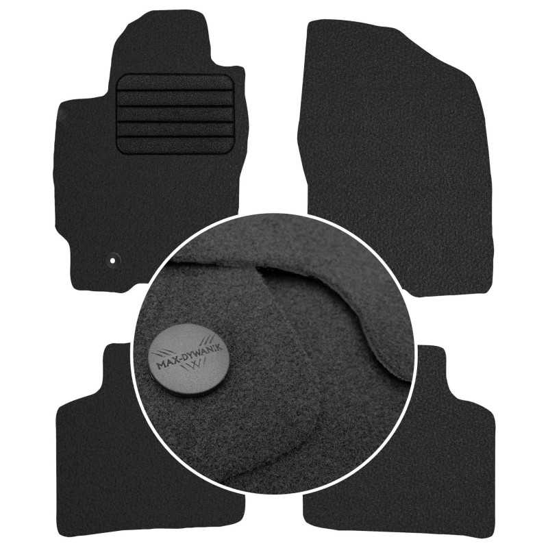 Toyota Prius II 2003-2009 Veliūriniai kilimėliai MAX-DYWANIK