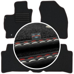 Toyota Prius III 2009-2015 Veliūriniai kilimėliai MAX-DYWANIK