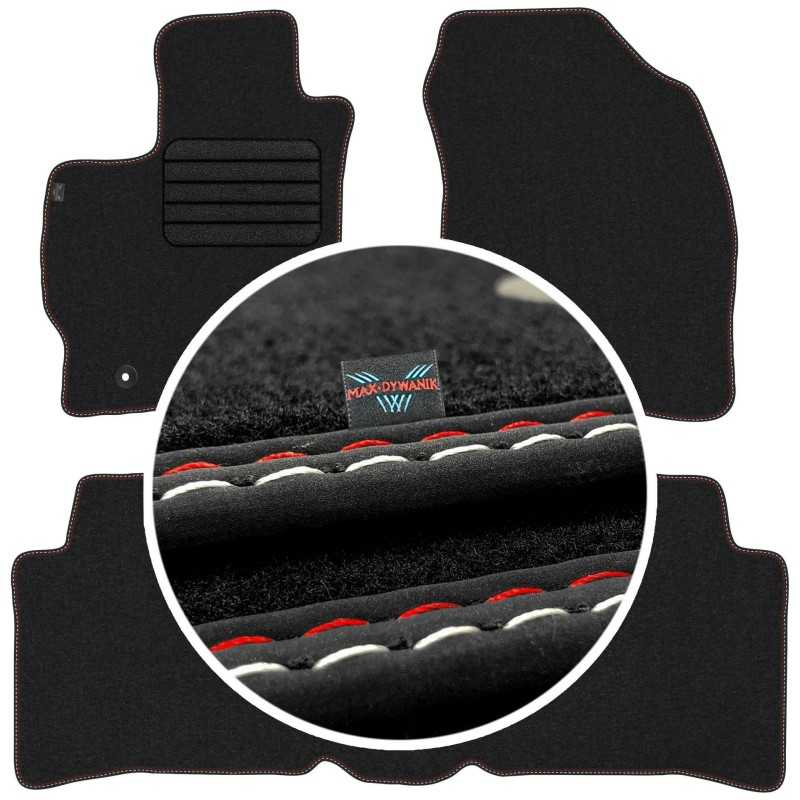 Toyota Prius III 2009-2015 Veliūriniai kilimėliai MAX-DYWANIK