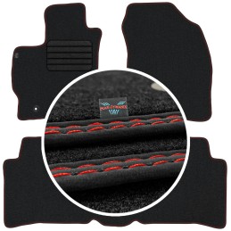 Toyota Prius III 2009-2015 Veliūriniai kilimėliai MAX-DYWANIK