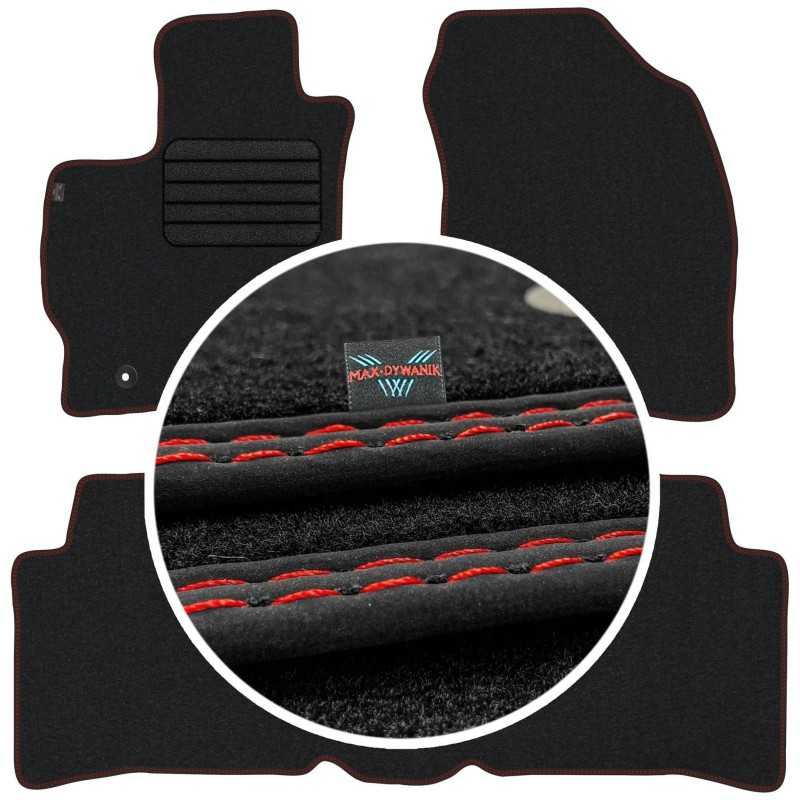 Toyota Prius III 2009-2015 Veliūriniai kilimėliai MAX-DYWANIK