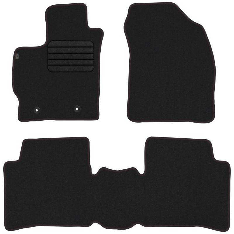 Toyota Prius III 2009-2015 Veliūriniai kilimėliai MAX-DYWANIK