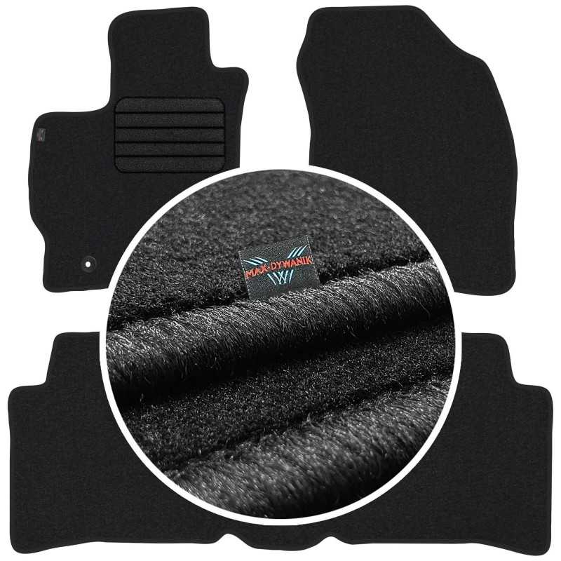 Toyota Prius III 2009-2015 Veliūriniai kilimėliai MAX-DYWANIK