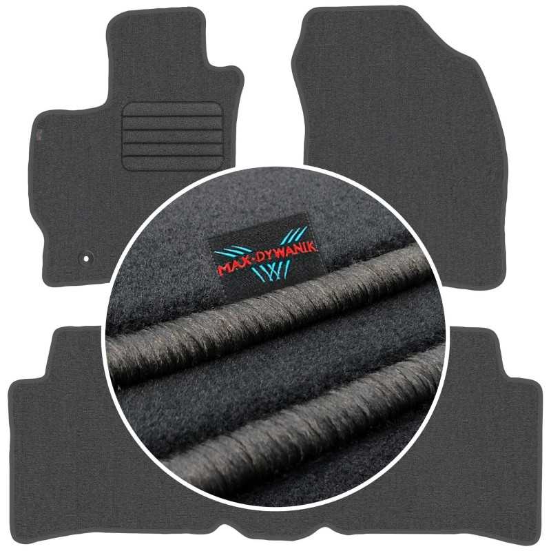 Toyota Prius III 2009-2015 Veliūriniai kilimėliai MAX-DYWANIK