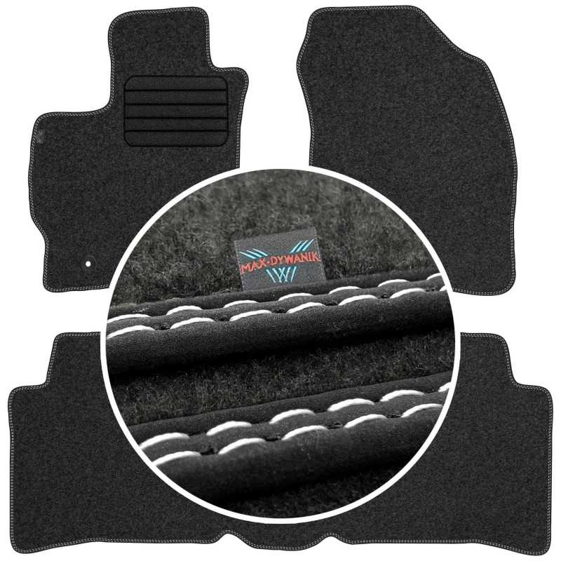 Toyota Prius III 2009-2015 Veliūriniai kilimėliai MAX-DYWANIK