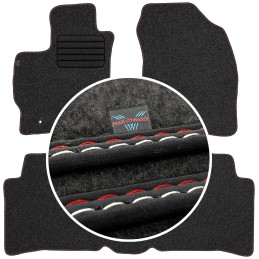 Toyota Prius III 2009-2015 Veliūriniai kilimėliai MAX-DYWANIK