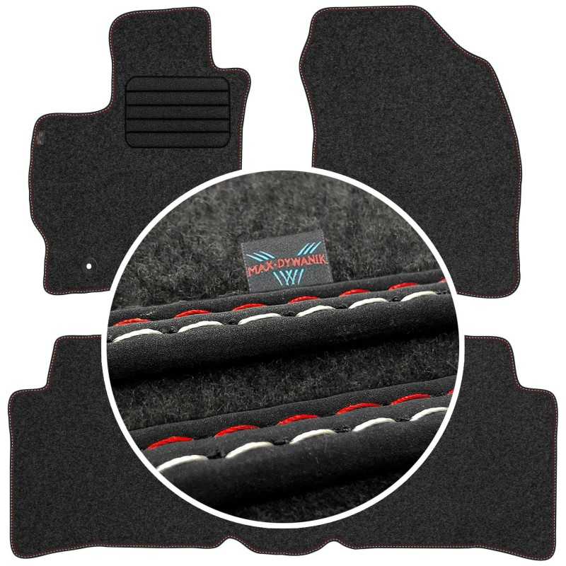 Toyota Prius III 2009-2015 Veliūriniai kilimėliai MAX-DYWANIK