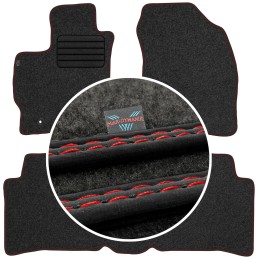 Toyota Prius III 2009-2015 Veliūriniai kilimėliai MAX-DYWANIK