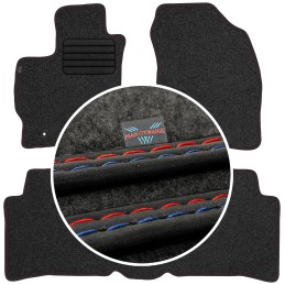 Toyota Prius III 2009-2015 Veliūriniai kilimėliai MAX-DYWANIK