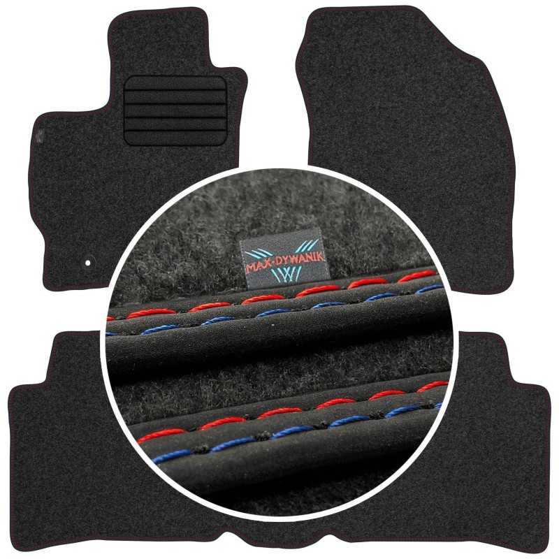 Toyota Prius III 2009-2015 Veliūriniai kilimėliai MAX-DYWANIK