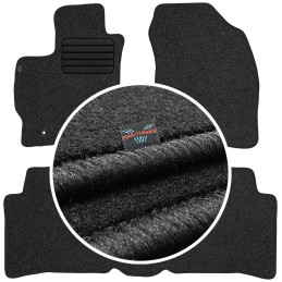 Toyota Prius III 2009-2015 Veliūriniai kilimėliai MAX-DYWANIK