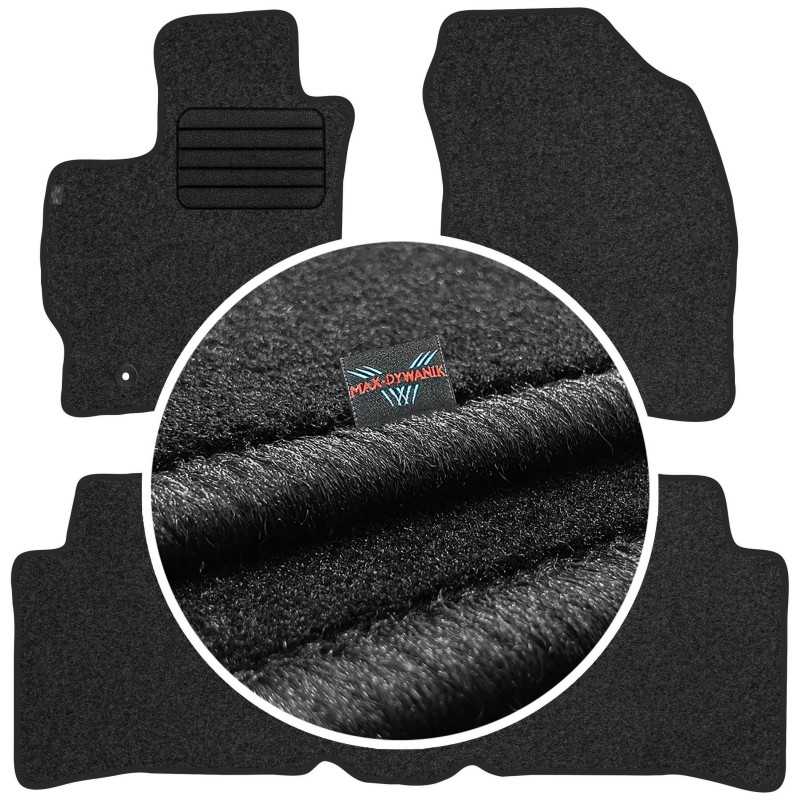 Toyota Prius III 2009-2015 Veliūriniai kilimėliai MAX-DYWANIK