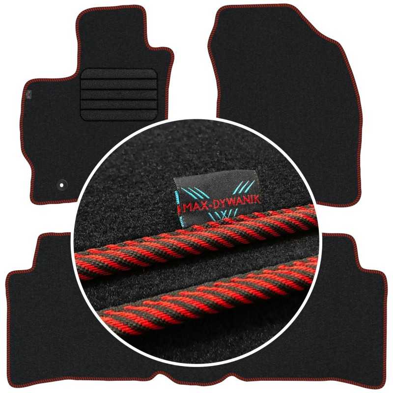 Toyota Prius III 2009-2015 Veliūriniai kilimėliai MAX-DYWANIK