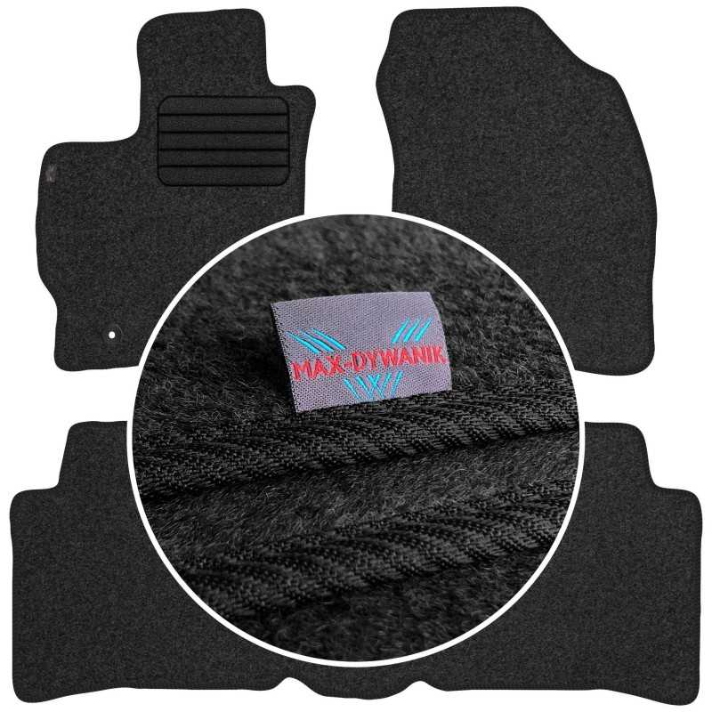 Toyota Prius III 2009-2015 Veliūriniai kilimėliai MAX-DYWANIK