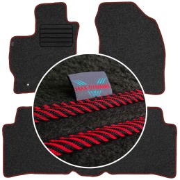 Toyota Prius III 2009-2015 Veliūriniai kilimėliai MAX-DYWANIK