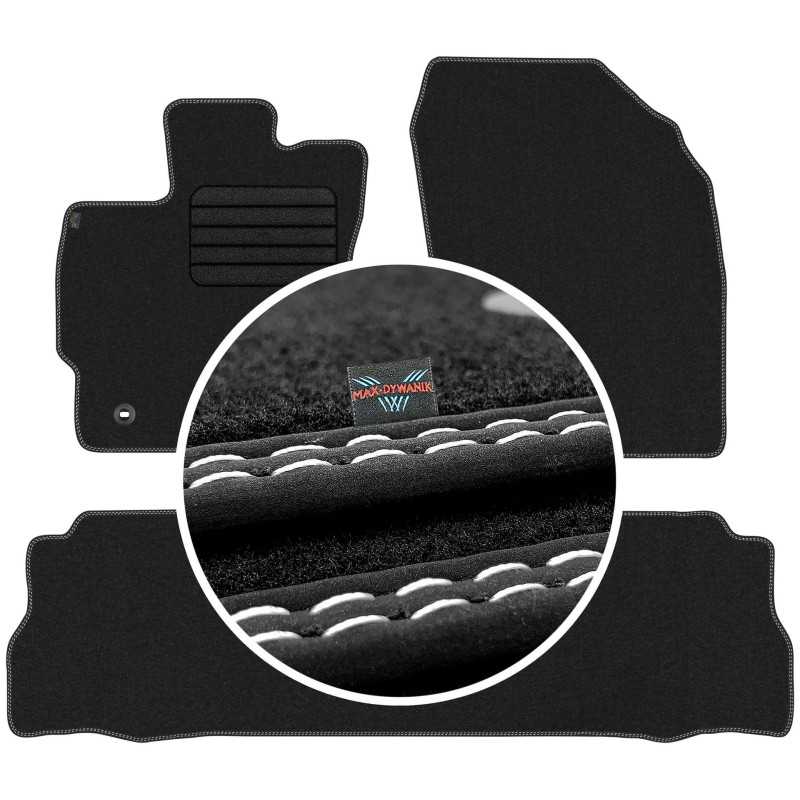 Toyota Prius Plus 5os 2012- Veliūriniai kilimėliai MAX-DYWANIK