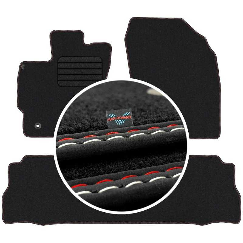 Toyota Prius Plus 5os 2012- Veliūriniai kilimėliai MAX-DYWANIK