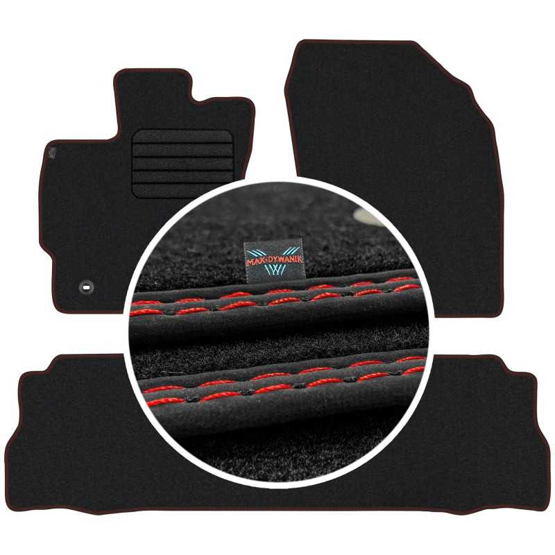 Toyota Prius Plus 5os 2012- Veliūriniai kilimėliai MAX-DYWANIK