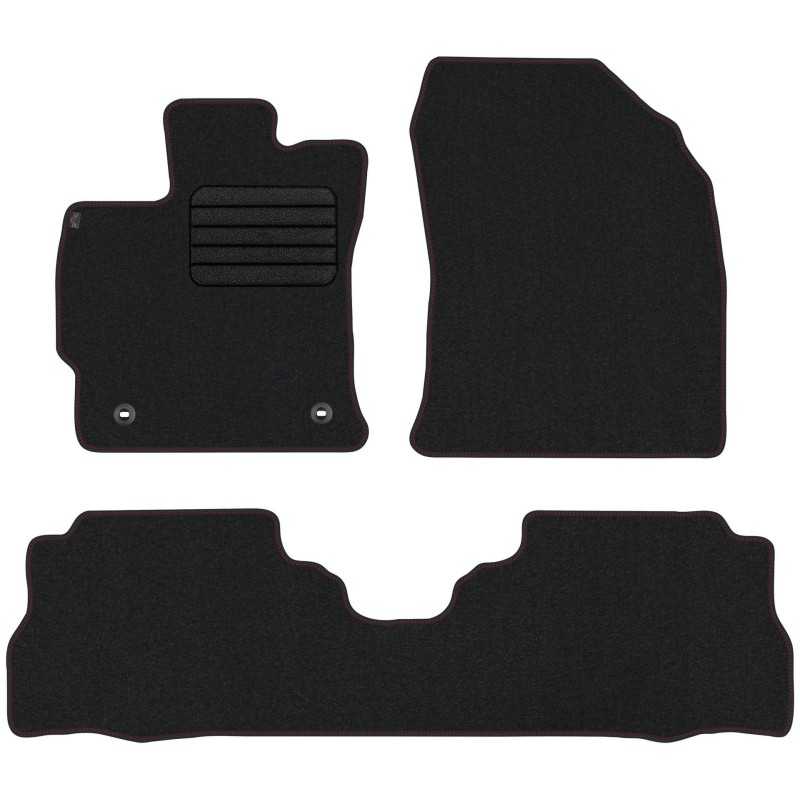 Toyota Prius Plus 5os 2012- Veliūriniai kilimėliai MAX-DYWANIK