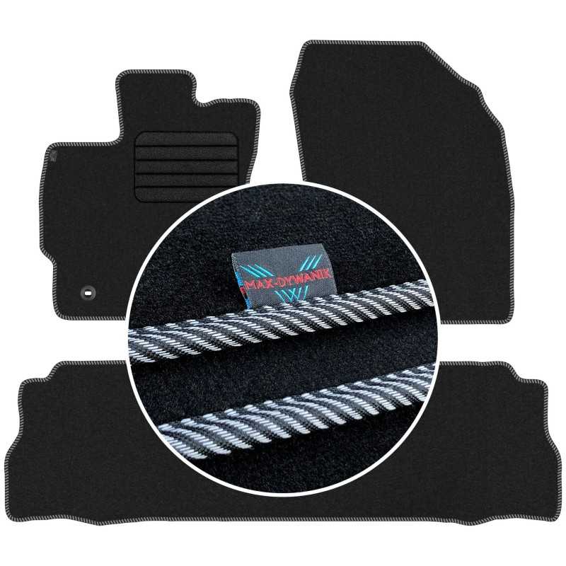 Toyota Prius Plus 5os 2012- Veliūriniai kilimėliai MAX-DYWANIK