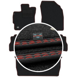 Toyota Prius Plus 7os 2012- Veliūriniai kilimėliai MAX-DYWANIK