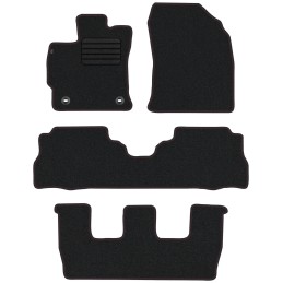 Toyota Prius Plus 7os 2012- Veliūriniai kilimėliai MAX-DYWANIK