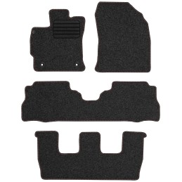 Toyota Prius Plus 7os 2012- Veliūriniai kilimėliai MAX-DYWANIK