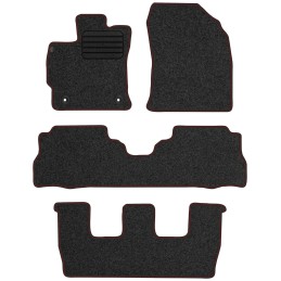 Toyota Prius Plus 7os 2012- Veliūriniai kilimėliai MAX-DYWANIK