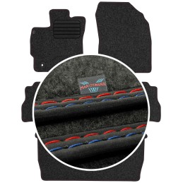 Toyota Prius Plus 7os 2012- Veliūriniai kilimėliai MAX-DYWANIK