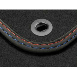 Toyota Prius Plus 7os 2012- Veliūriniai kilimėliai MAX-DYWANIK