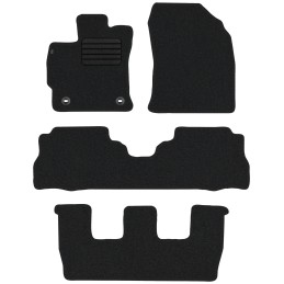 Toyota Prius Plus 7os 2012- Veliūriniai kilimėliai MAX-DYWANIK