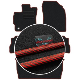 Toyota Prius Plus 7os 2012- Veliūriniai kilimėliai MAX-DYWANIK