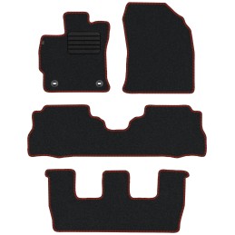 Toyota Prius Plus 7os 2012- Veliūriniai kilimėliai MAX-DYWANIK