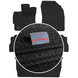 Toyota Prius Plus 7os 2012- Veliūriniai kilimėliai MAX-DYWANIK